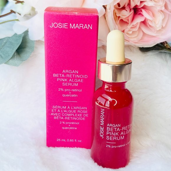 Josie Maran Argan Beta-Retinoid Pink Algae Serum Full Size - Picture 4 of 6